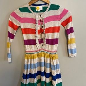 Mini Boden Rainbow kids dress